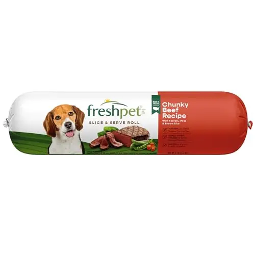Freshpet Healthy & Natural fresh beef roll dog food