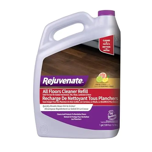 Rejuvenate all floors cleaner refill gallon