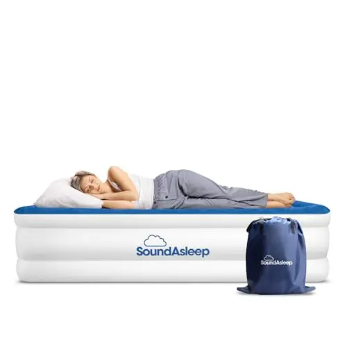 SoundAsleep Dream Series queen air mattress with ComfortCoil technology