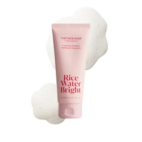 The Face Shop Rice Water Bright Foaming Cleanser product image