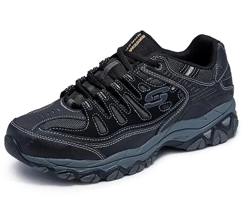 Skechers Afterburn fashion sneaker with memory foam insole