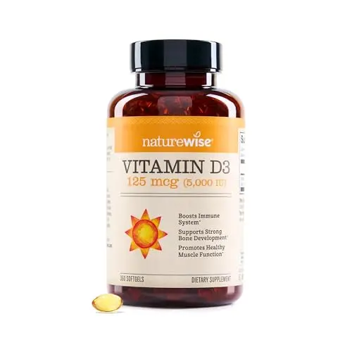 NatureWise Vitamin D3 5000 IU softgels bottle