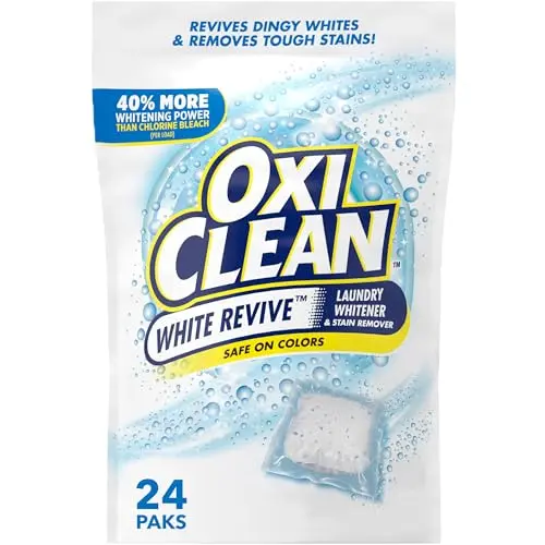 OxiClean White Revive power paks for laundry