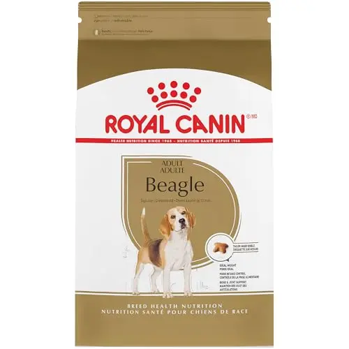 Royal Canin Beagle Adult dry dog food bag with breed-specific formula