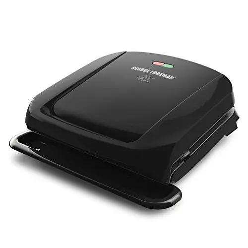 George Foreman 4-Serving Removable Plate Electric Grill