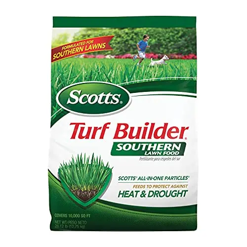Scotts Turf Builder Southern Lawn Fertilizer bag for Bermuda grass