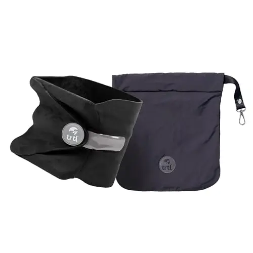 TRTL travel pillow with patented internal support system