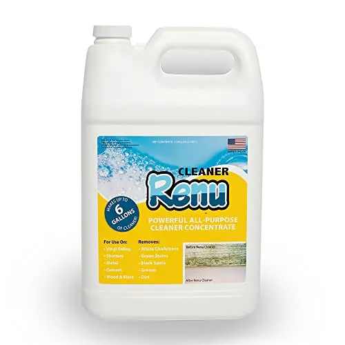 Renu universal house wash concentrate for multiple surfaces