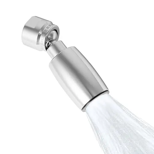 High Sierra CLASSIC shower head with chrome finish and single nozzle design