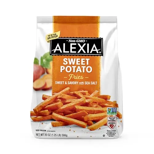 Alexia sweet potato fries with sea salt in air fryer