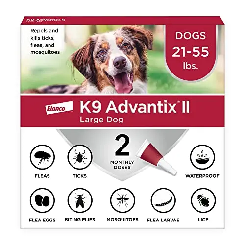 K9 Advantix flea and tick topical for large dogs