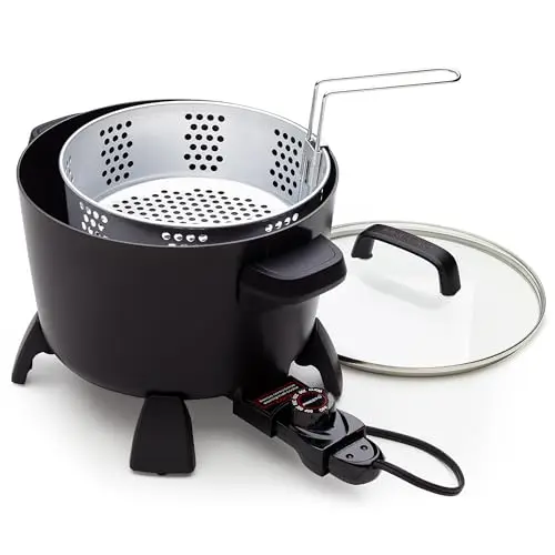 Presto Big Kettle multi-cooker for deep frying and steaming