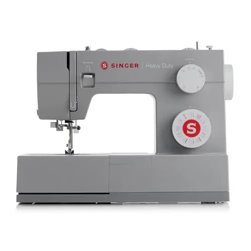 SINGER Heavy Duty 4452 sewing machine with metal frame