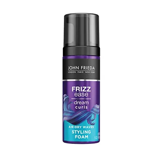 John Frieda Frizz Ease Dream Curls air dry waves styling foam can