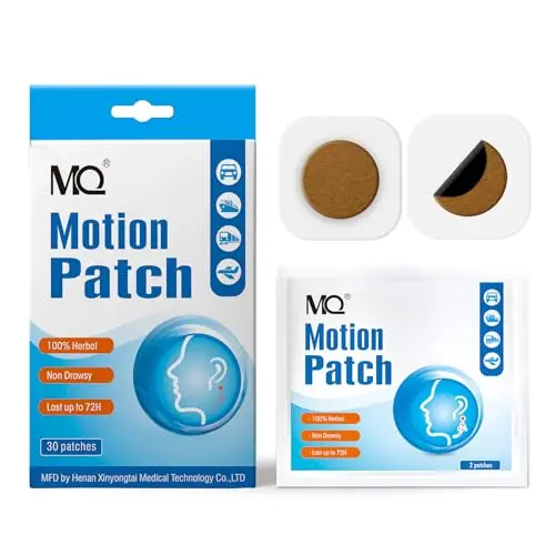 MQ motion sickness patches for behind the ear