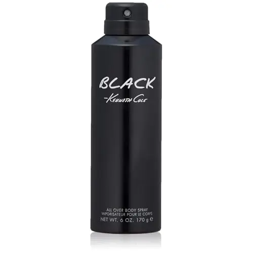 Kenneth Cole Black body spray with crisp scent