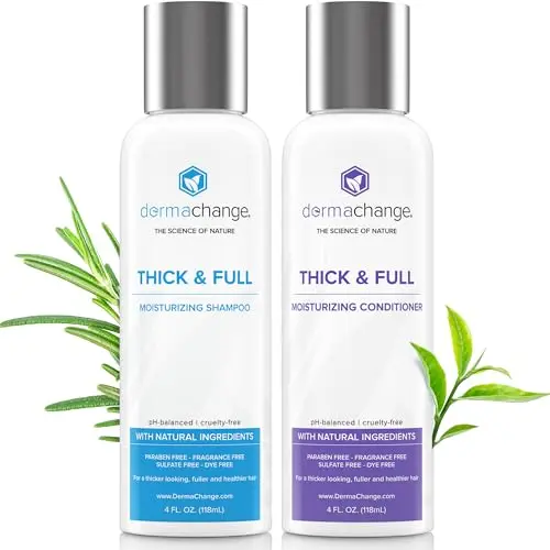DermaChange Hair Growth Shampoo and Conditioner for men and women