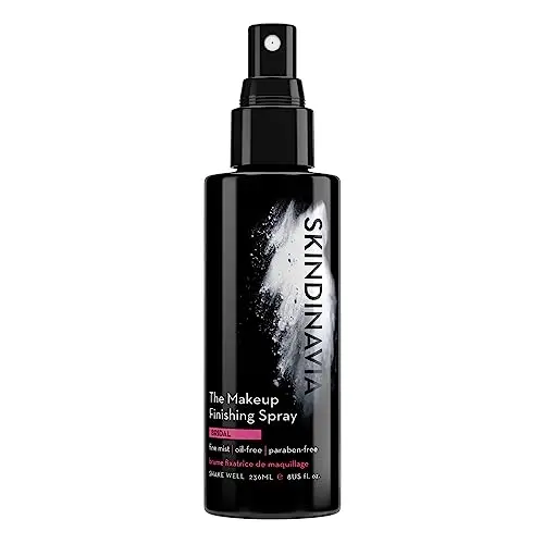Skindinavia bridal makeup setting spray with professional packaging