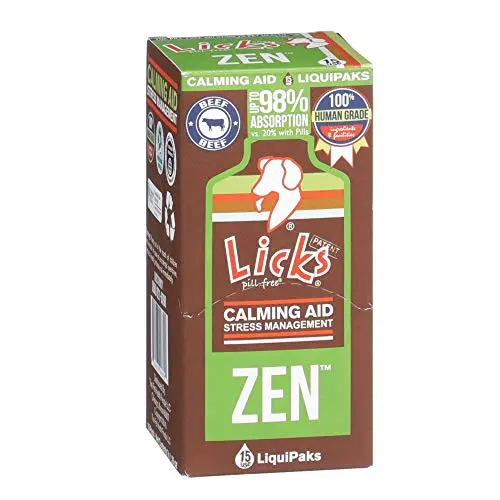 Licks Pill Free Zen Dog Calming gel for anxiety