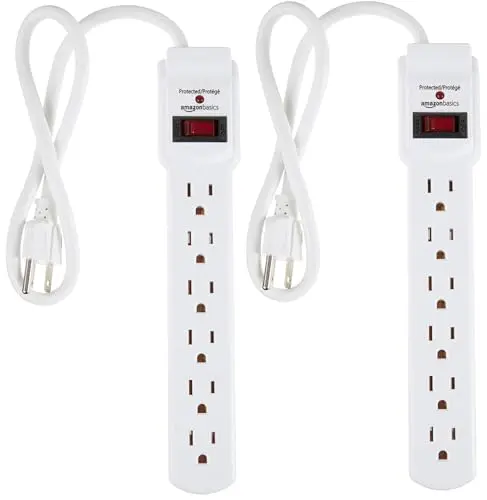 Amazon Basics surge protector power strip