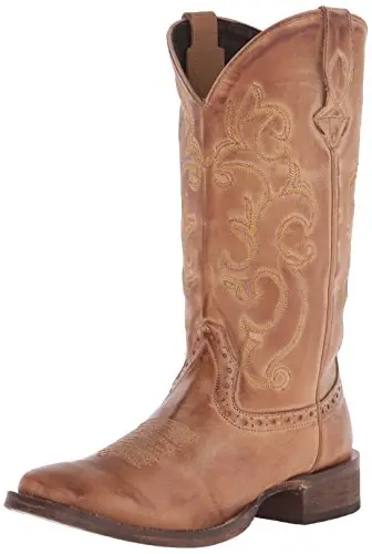 Roper women's Lindsey boot with wide square toe