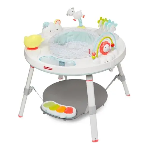 Skip Hop Baby Activity Center in Silver Lining Cloud design
