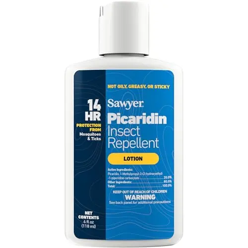 Sawyer Picaridin insect repellent lotion bottle