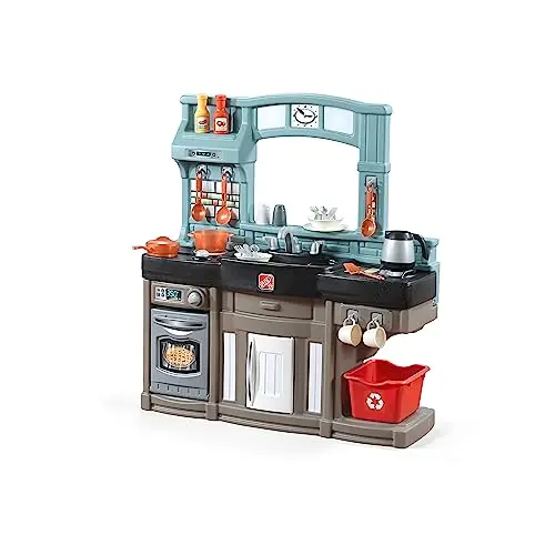 Step2 play kitchen for toddlers with lights, sounds, and accessories