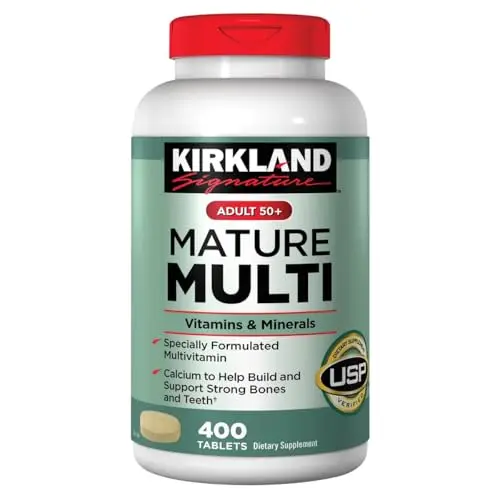 Kirkland Signature Adults 50+ multivitamin tablets