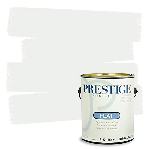 PRESTIGE Paints Interior Paint and Primer in One white paint can