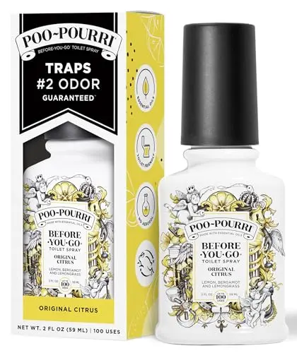 Poo-Pourri Before-You-Go Toilet Spray bottle in Original Citrus scent