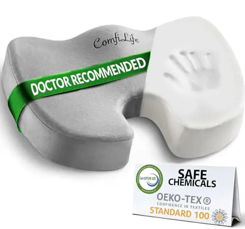 ComfiLife orthopedic memory foam seat cushion