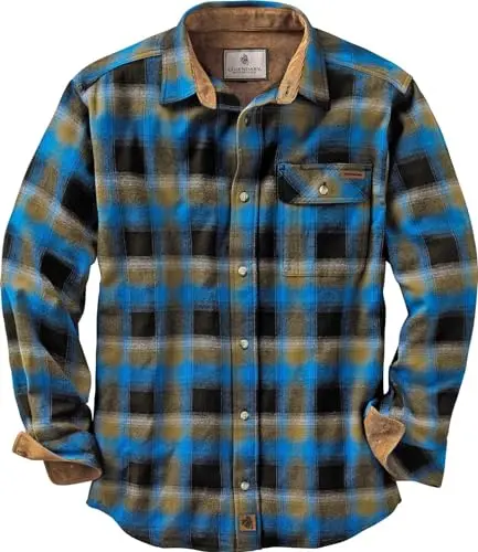 Legendary Whitetails men's flannel shirt with corduroy lining and relaxed fit