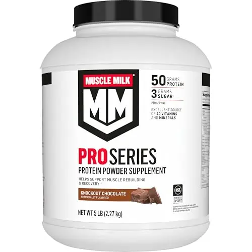 Muscle Milk Pro Series Protein Powder Knockout Chocolate