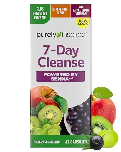 Purely Inspired 7-day detox cleanse capsules bottle