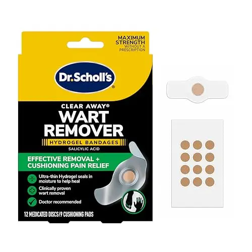 Dr. Scholl's hydrogel wart remover bandages for fingers and toes