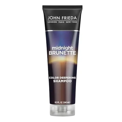 John Frieda Midnight Brunette Color Deepening Shampoo bottle