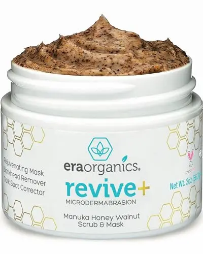 Era Organics Microdermabrasion Facial Scrub jar