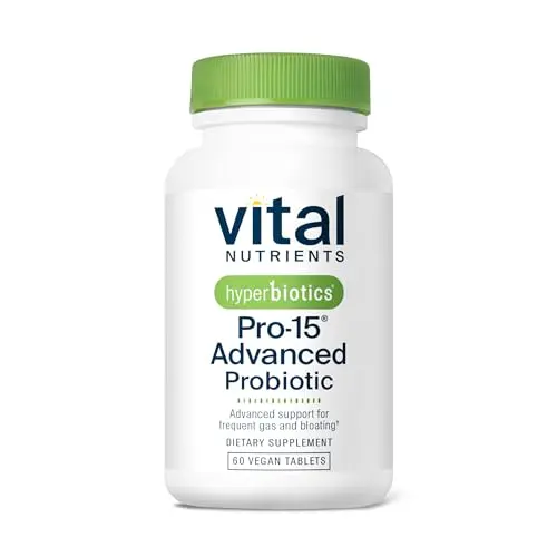 Hyperbiotics Vital Nutrients probiotic tablets bottle
