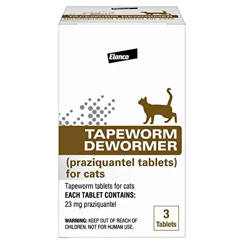 Elanco Tapeworm Dewormer tablets for cats