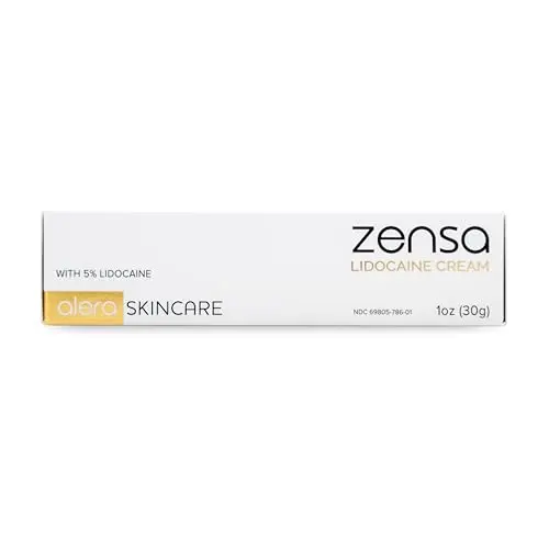 Zensa 5% lidocaine numbing cream product image