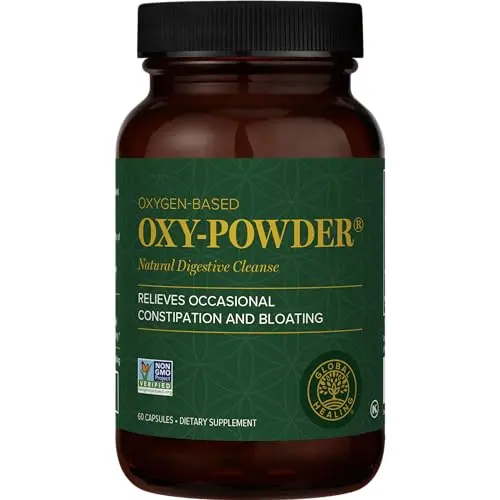 Global Healing Oxy-Powder Colon Cleanse supplement bottle