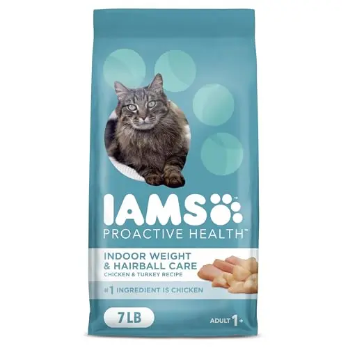 IAMS Proactive Health indoor weight and hairball care dry cat food