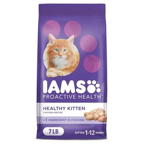 IAMS Proactive Health Healthy Kitten Dry Cat Food with chicken