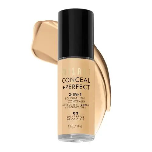 Milani Conceal + Perfect foundation bottle