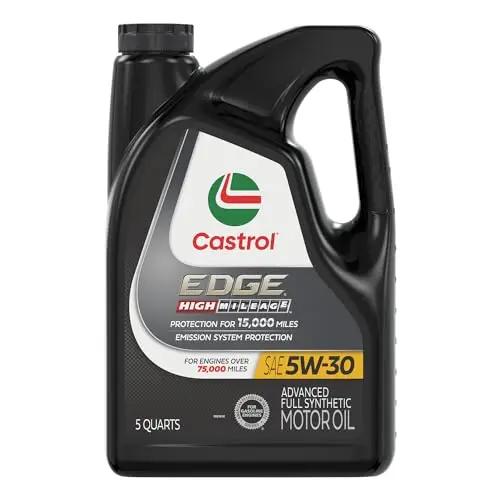 Castrol EDGE High Mileage 5W-30 advanced full synthetic motor oil
