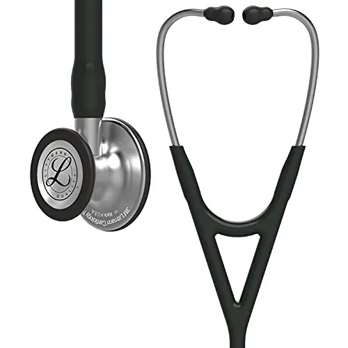 3M Littmann Cardiology IV stethoscope with black tube and stainless steel chestpiece