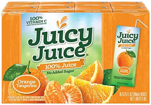 Juicy Juice Orange Tangerine juice boxes