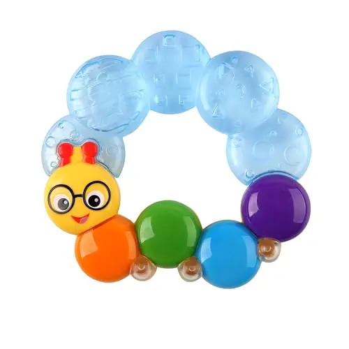 Baby Einstein caterpillar rattle and chill teether