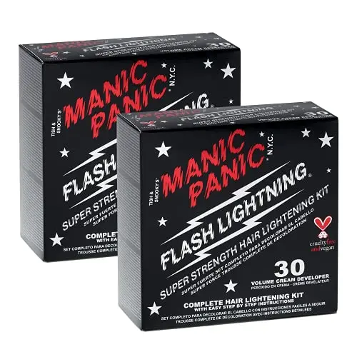 Manic Panic Flash Lightning 30 volume hair bleach kit